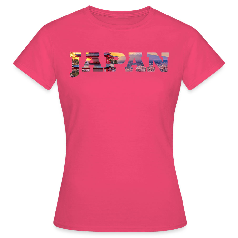 T-Shirt Ladies Japan "Bold Panorama" - Azalea