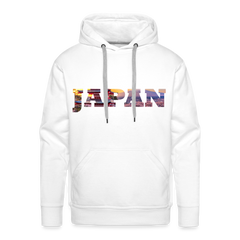Hoodie Japan "Bold Panorama" - Weiß