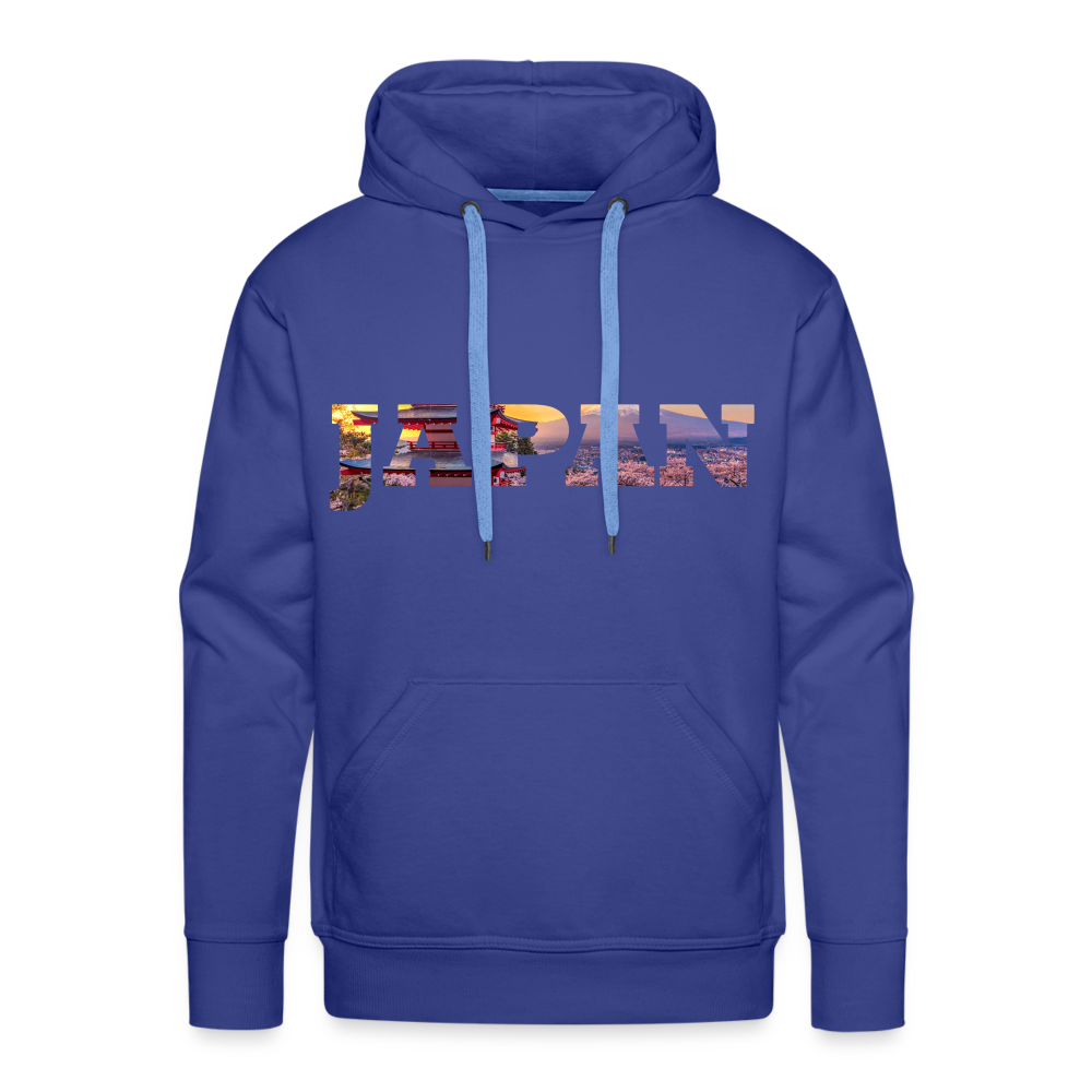 Hoodie Japan "Bold Panorama" - Königsblau