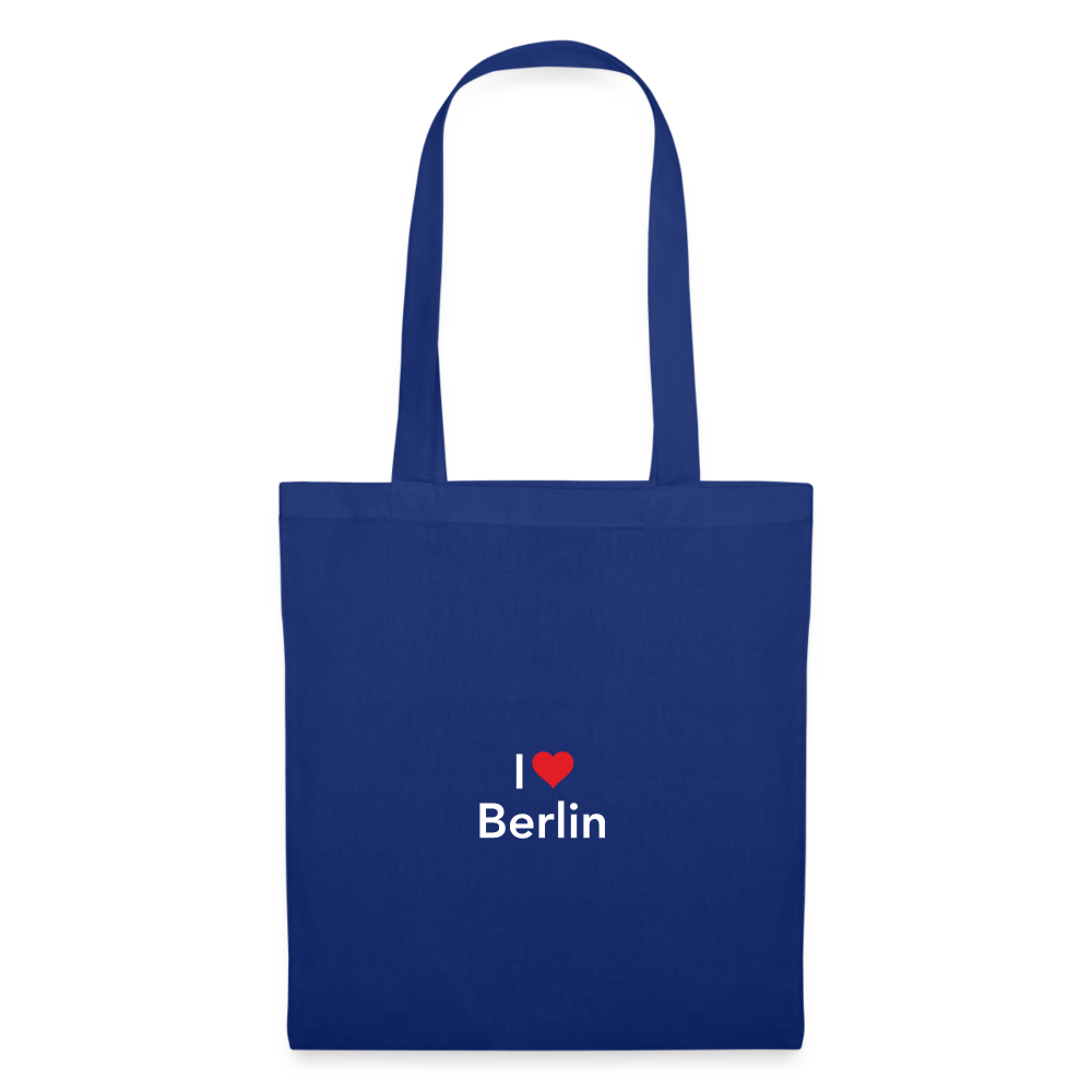 Tote Bag "I Love Berlin" - Royalblau