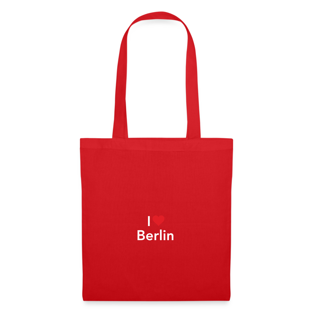 Tote Bag "I Love Berlin" - Rot