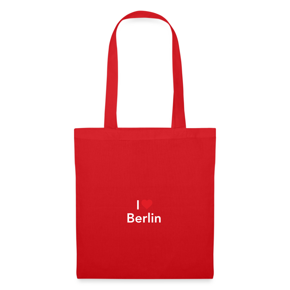 Tote Bag "I Love Berlin" - Rot