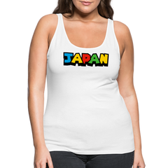 Tanktop Ladies Japan "Mario Style" - Weiß