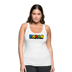 Tanktop Ladies Japan "Mario Style" - Weiß