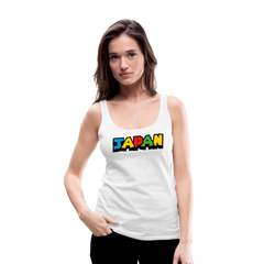 Tanktop Ladies Japan "Mario Style" - Weiß