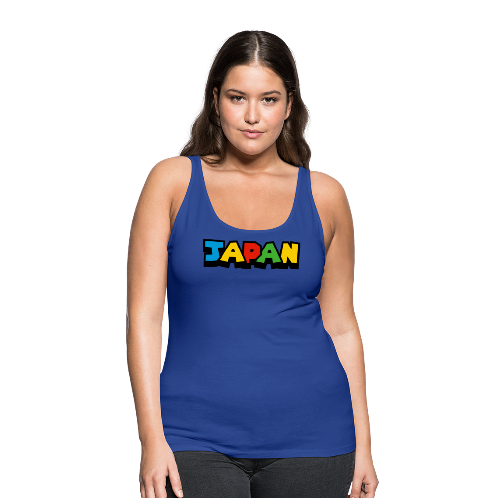 Tanktop Ladies Japan "Mario Style" - Königsblau
