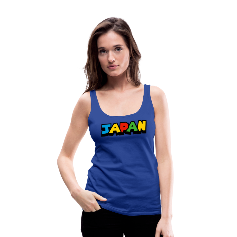 Tanktop Ladies Japan "Mario Style" - Königsblau