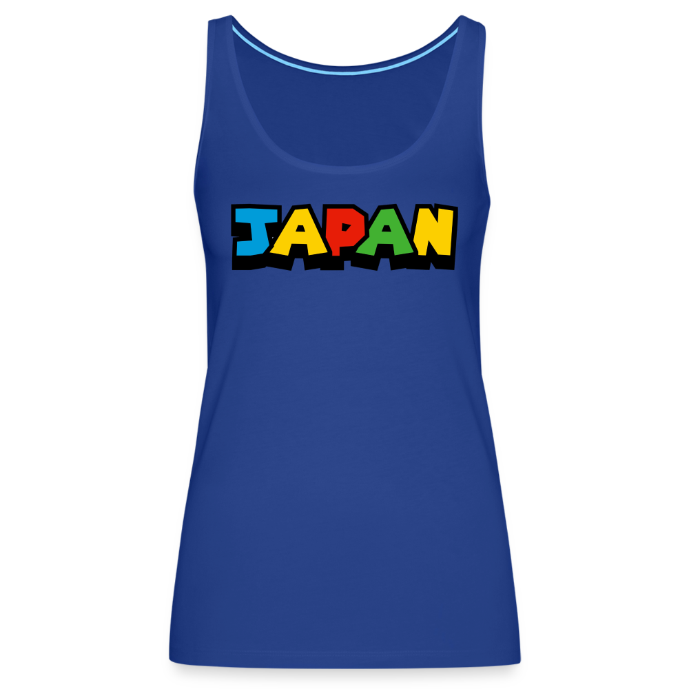 Tanktop Ladies Japan "Mario Style" - Königsblau