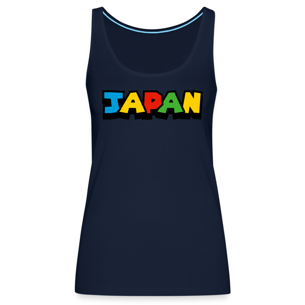 Tanktop Ladies Japan "Mario Style" - Navy
