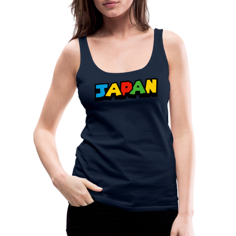 Tanktop Ladies Japan "Mario Style" - Navy