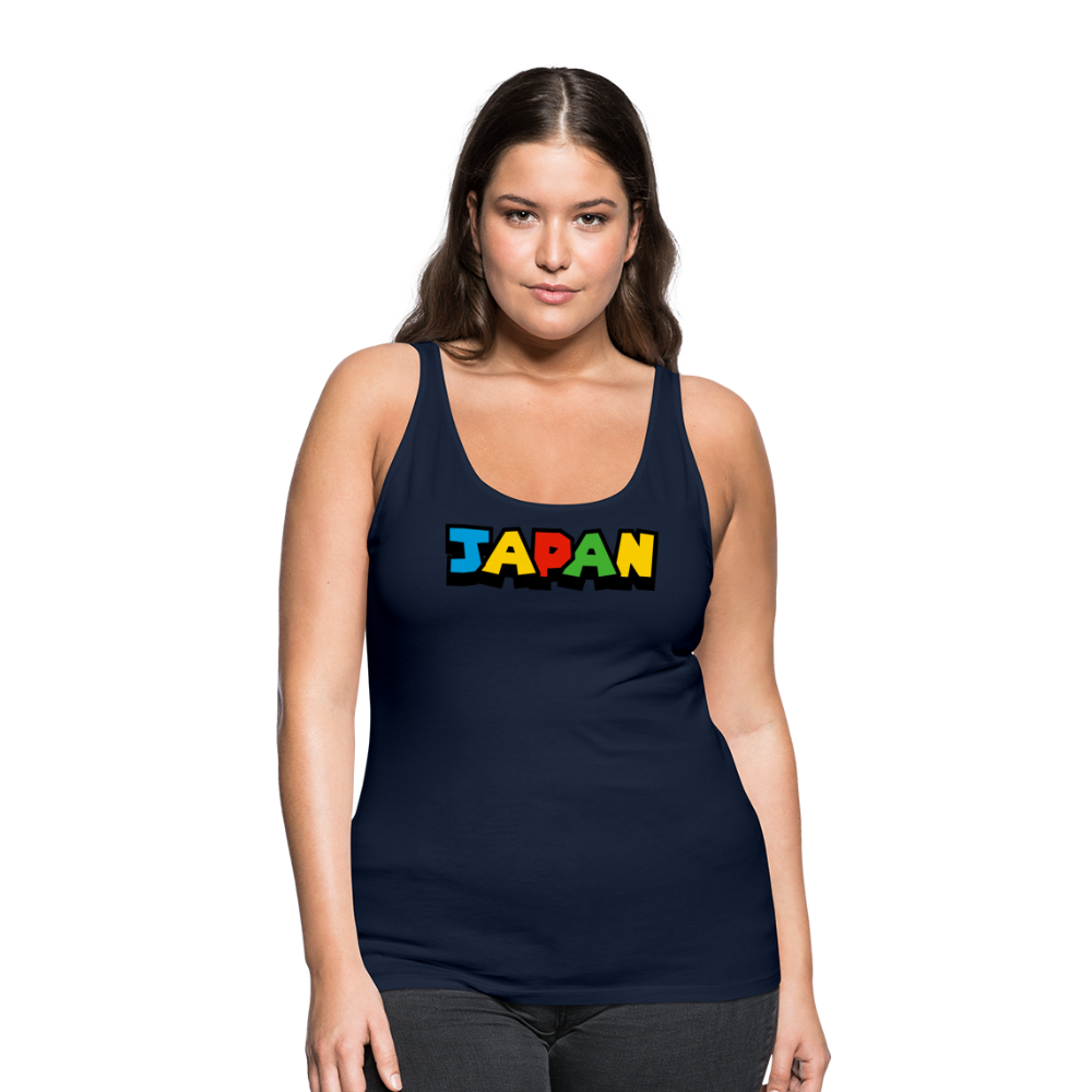 Tanktop Ladies Japan "Mario Style" - Navy
