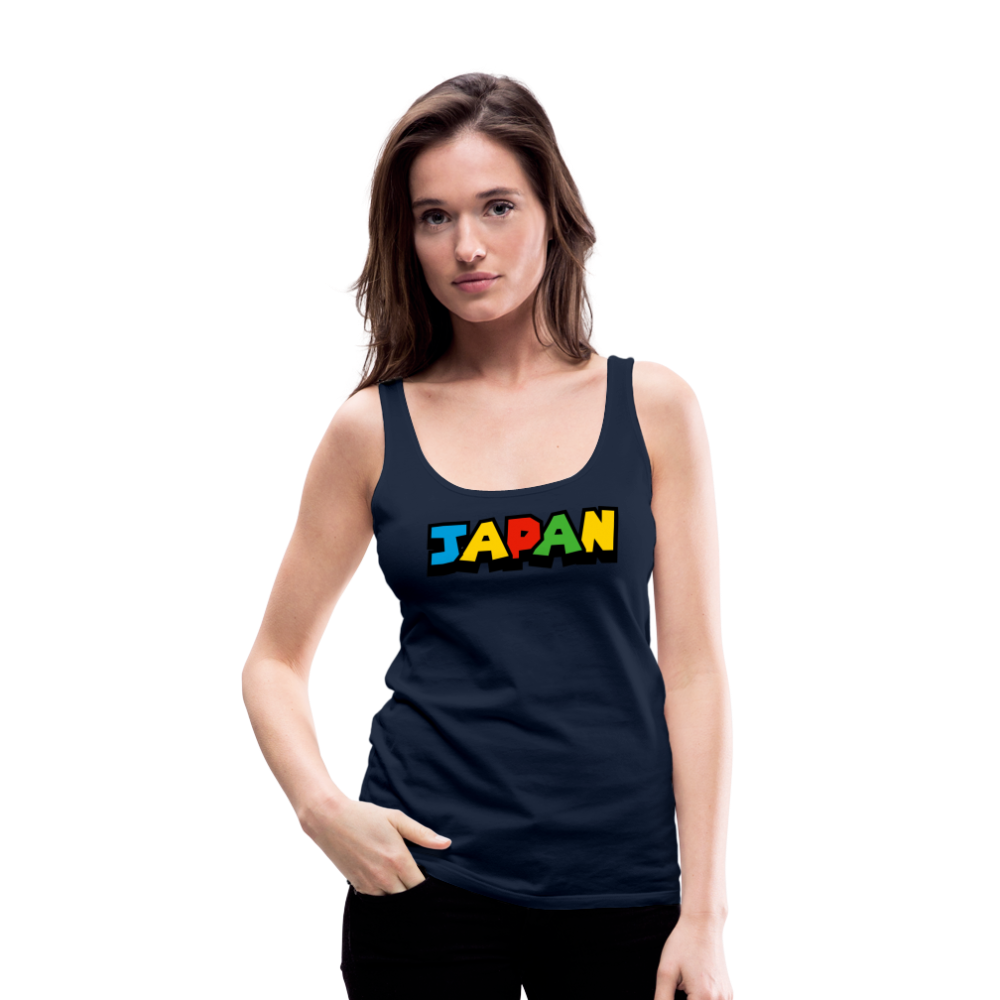 Tanktop Ladies Japan "Mario Style" - Navy