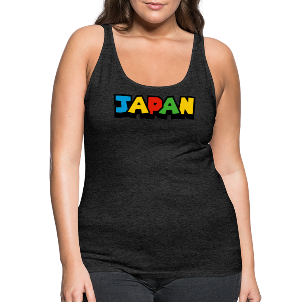 Tanktop Ladies Japan "Mario Style" - Anthrazit