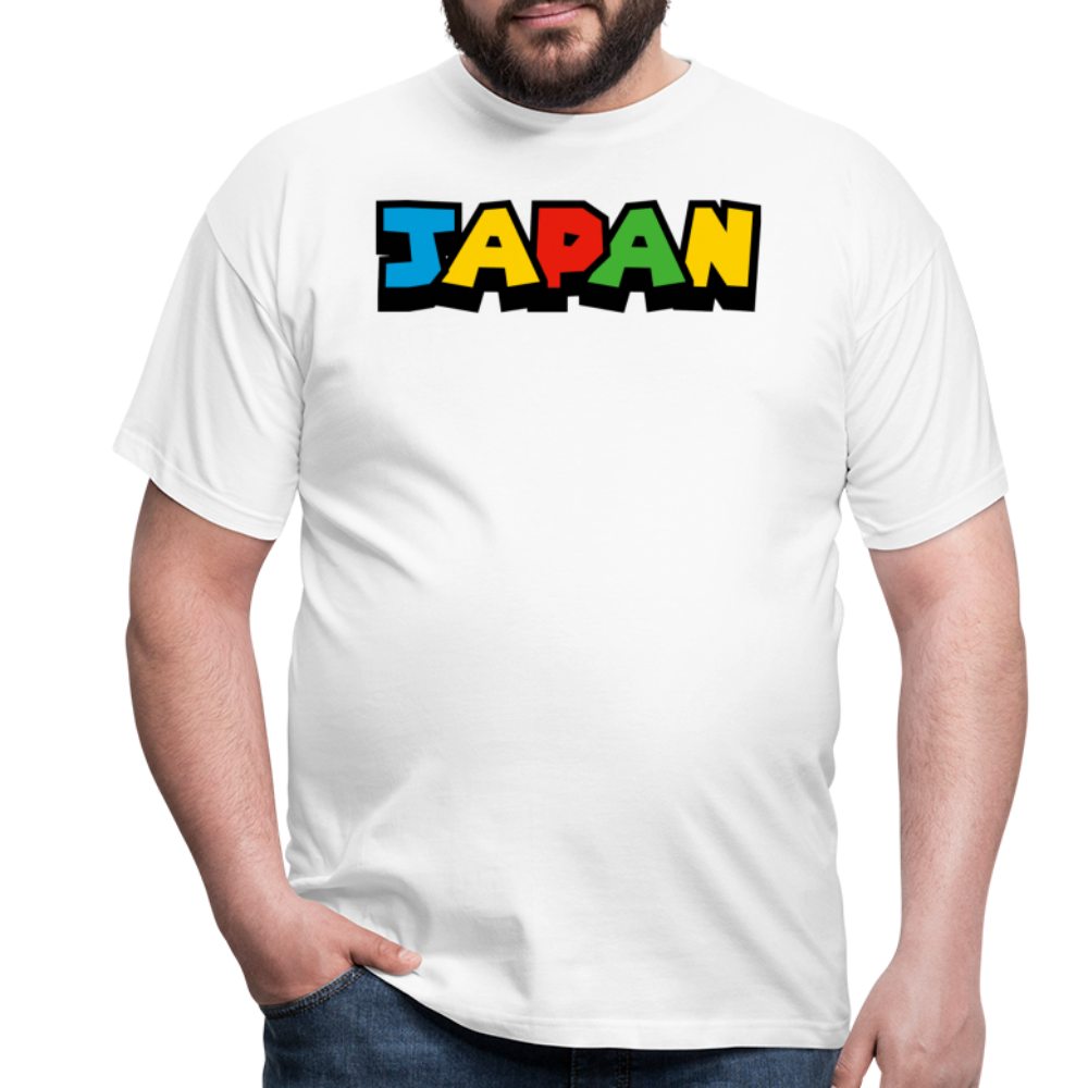 T-Shirt Japan "Mario Style" - Weiß