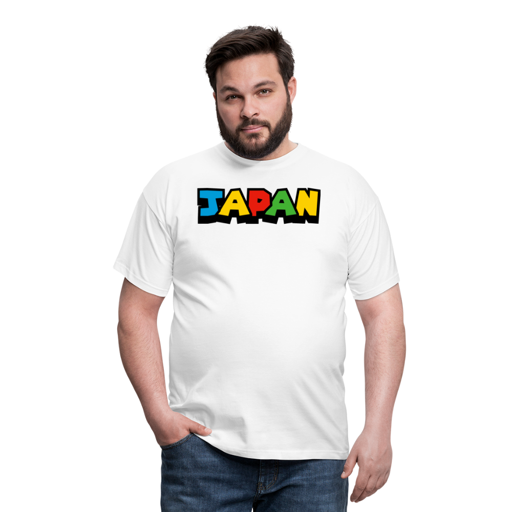 T-Shirt Japan "Mario Style" - Weiß