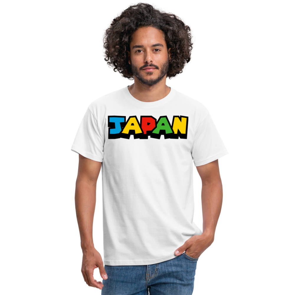 T-Shirt Japan "Mario Style" - Weiß