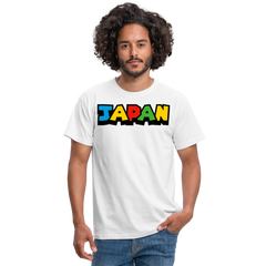 T-Shirt Japan "Mario Style" - Weiß