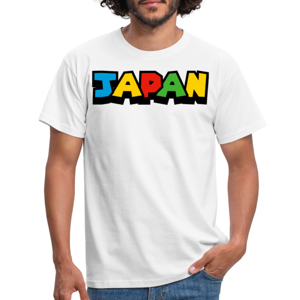 T-Shirt Japan "Mario Style" - Weiß