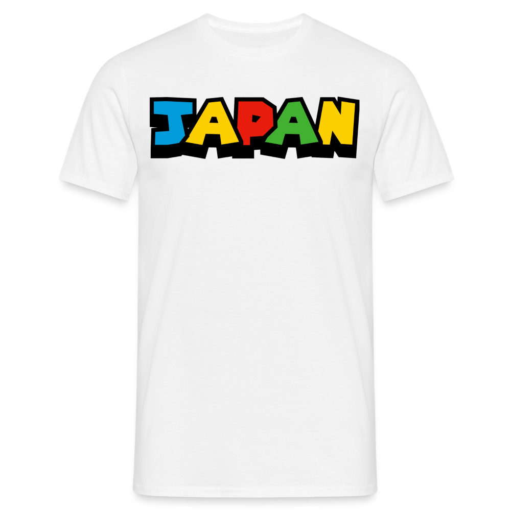 T-Shirt Japan "Mario Style" - Weiß