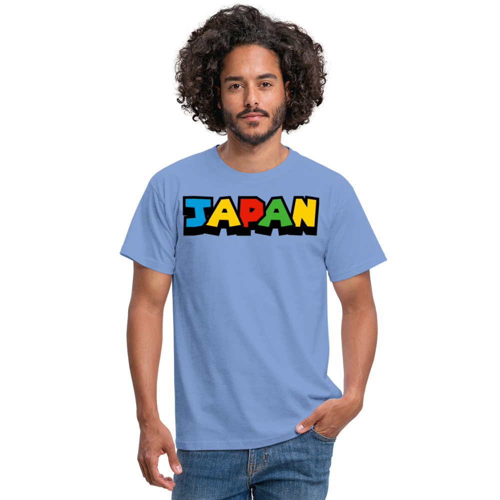 T-Shirt Japan "Mario Style" - carolina blue