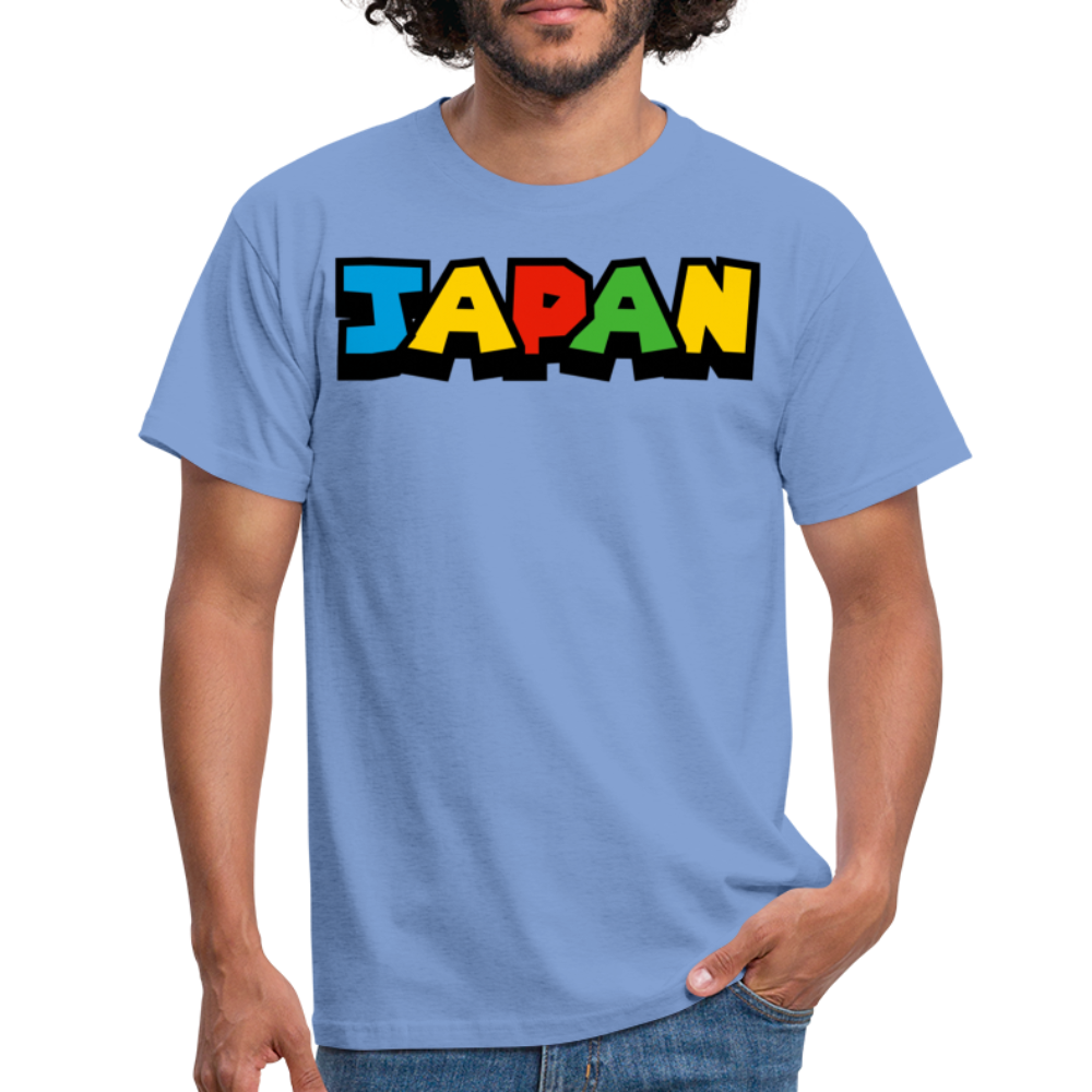 T-Shirt Japan "Mario Style" - carolina blue