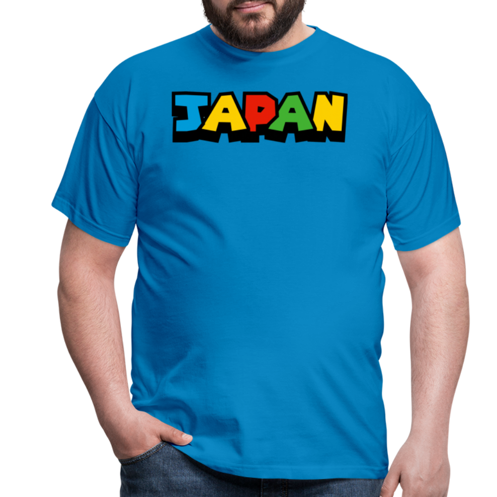 T-Shirt Japan "Mario Style" - Royalblau