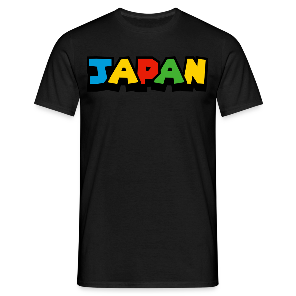 T-Shirt Japan "Mario Style" - Schwarz
