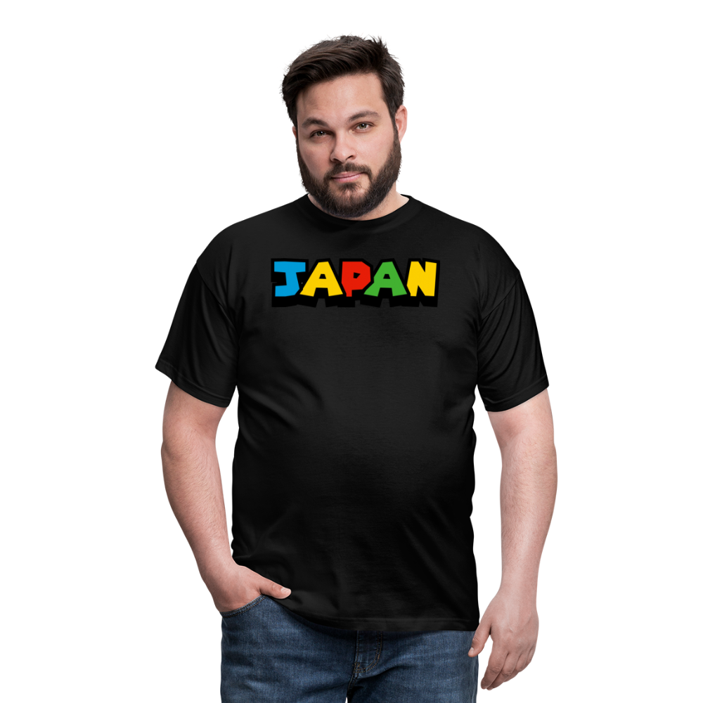T-Shirt Japan "Mario Style" - Schwarz