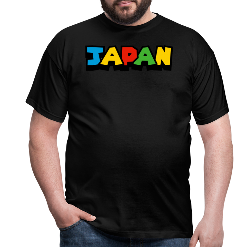T-Shirt Japan "Mario Style" - Schwarz