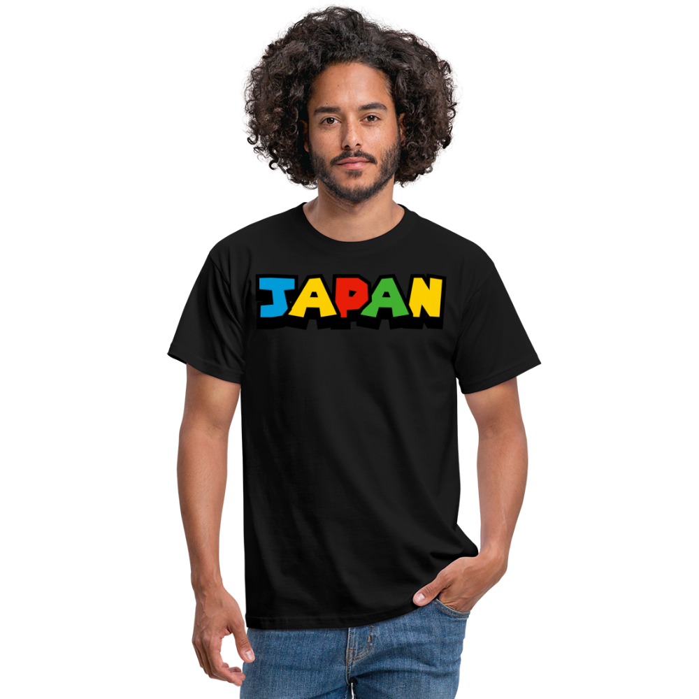 T-Shirt Japan "Mario Style" - Schwarz