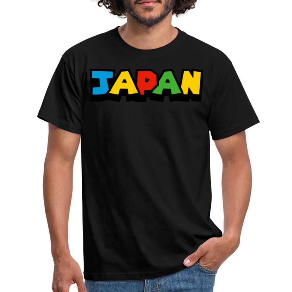 T-Shirt Japan "Mario Style" - Schwarz