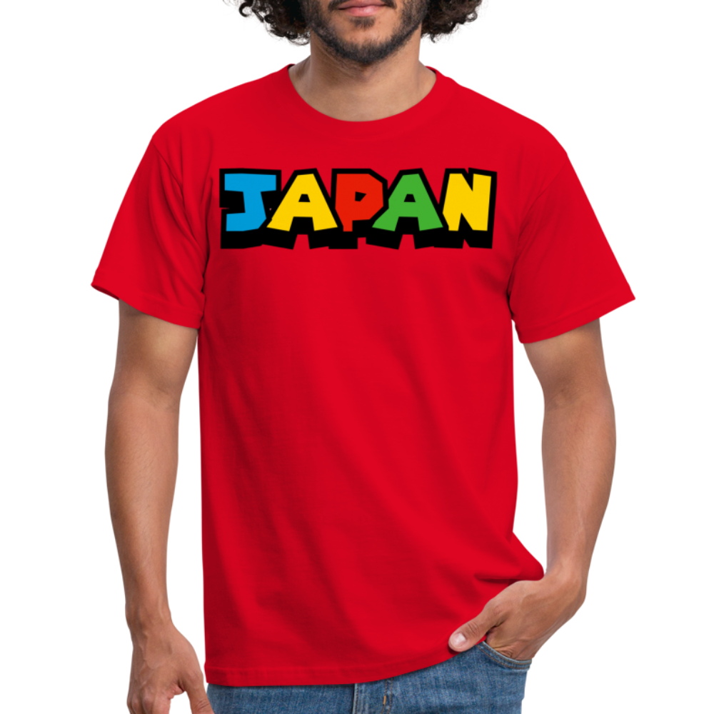 T-Shirt Japan "Mario Style" - Rot