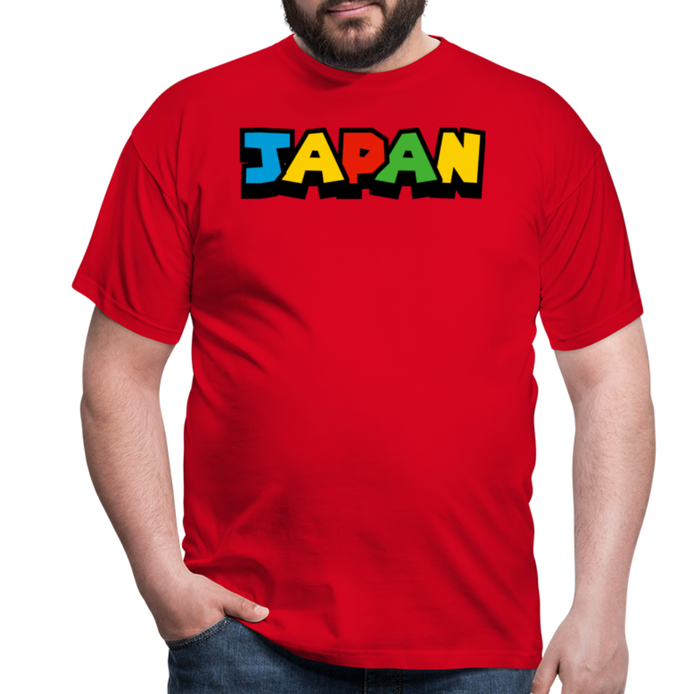 T-Shirt Japan "Mario Style" - Rot