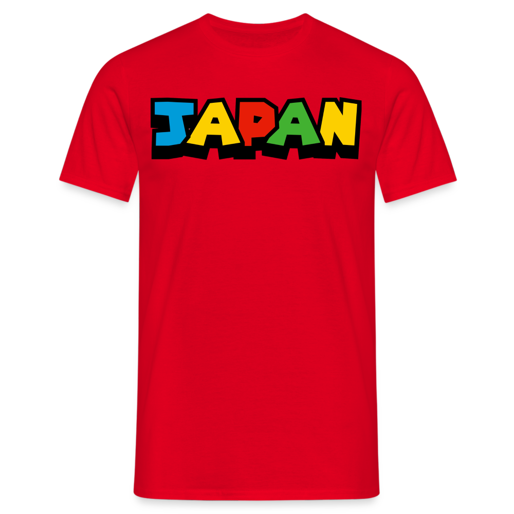 T-Shirt Japan "Mario Style" - Rot