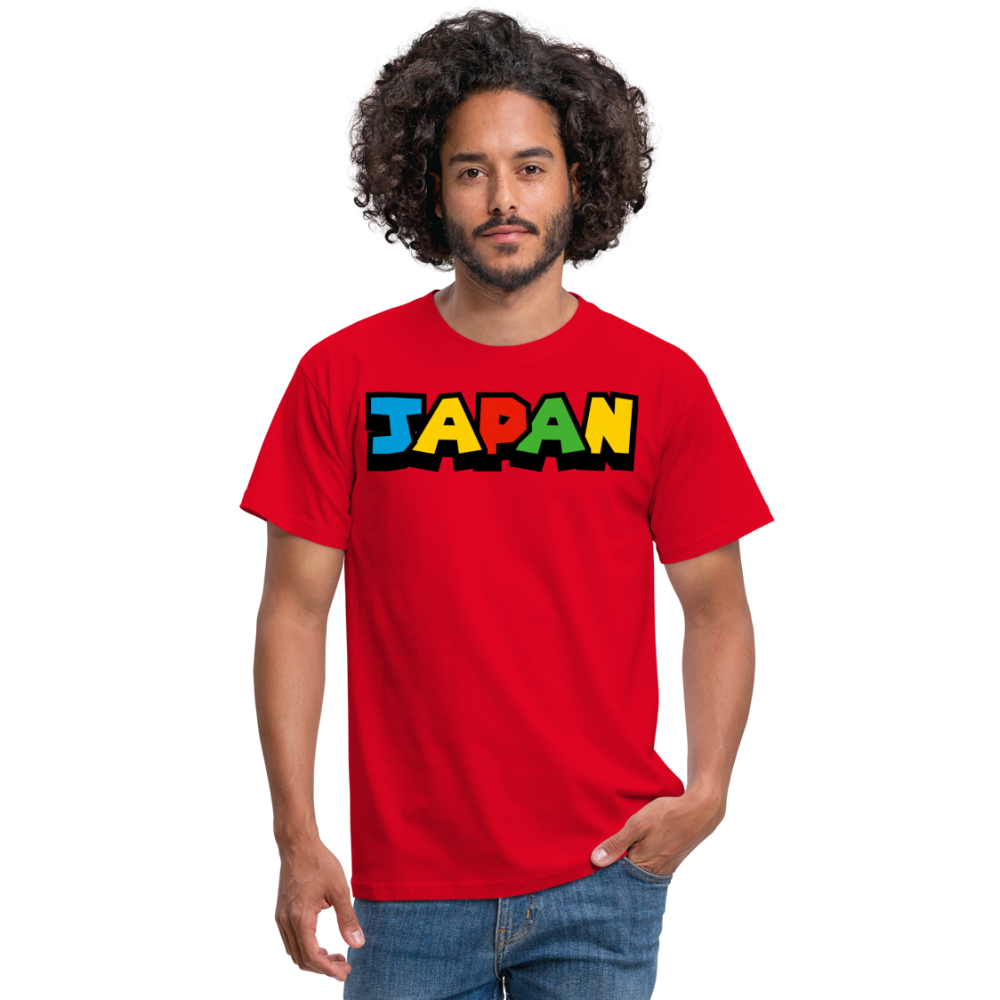 T-Shirt Japan "Mario Style" - Rot
