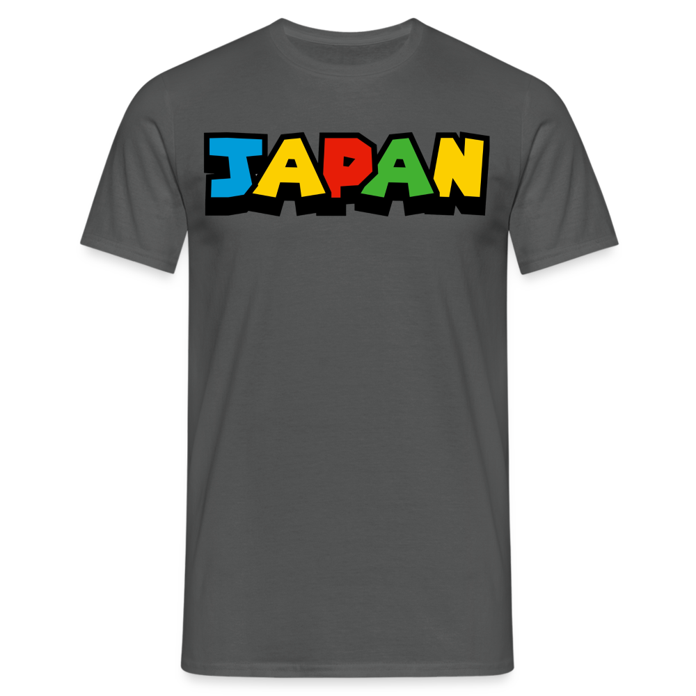 T-Shirt Japan "Mario Style" - Anthrazit