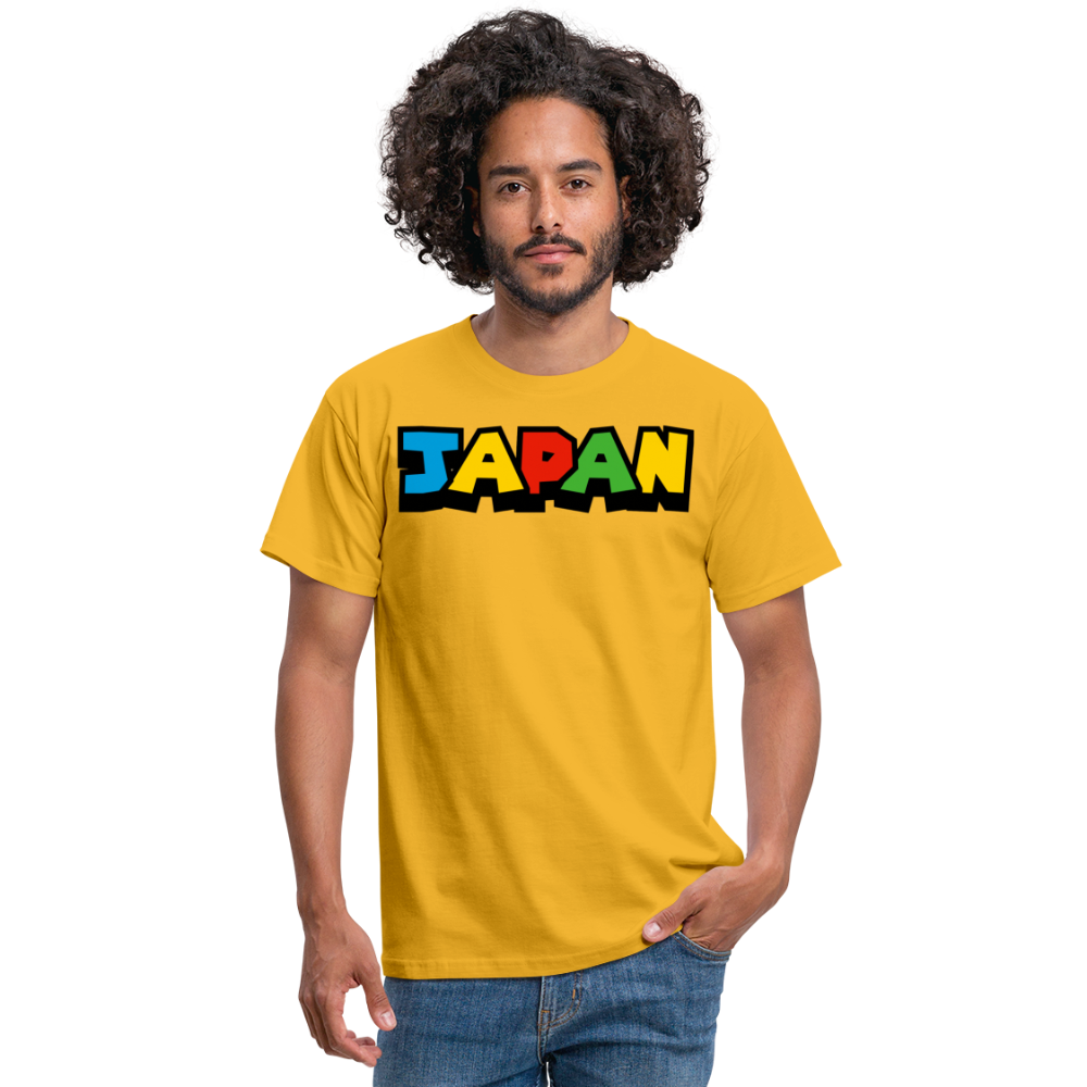 T-Shirt Japan "Mario Style" - Gelb