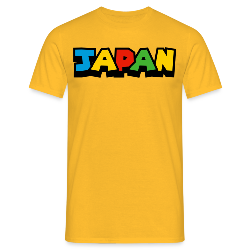 T-Shirt Japan "Mario Style" - Gelb