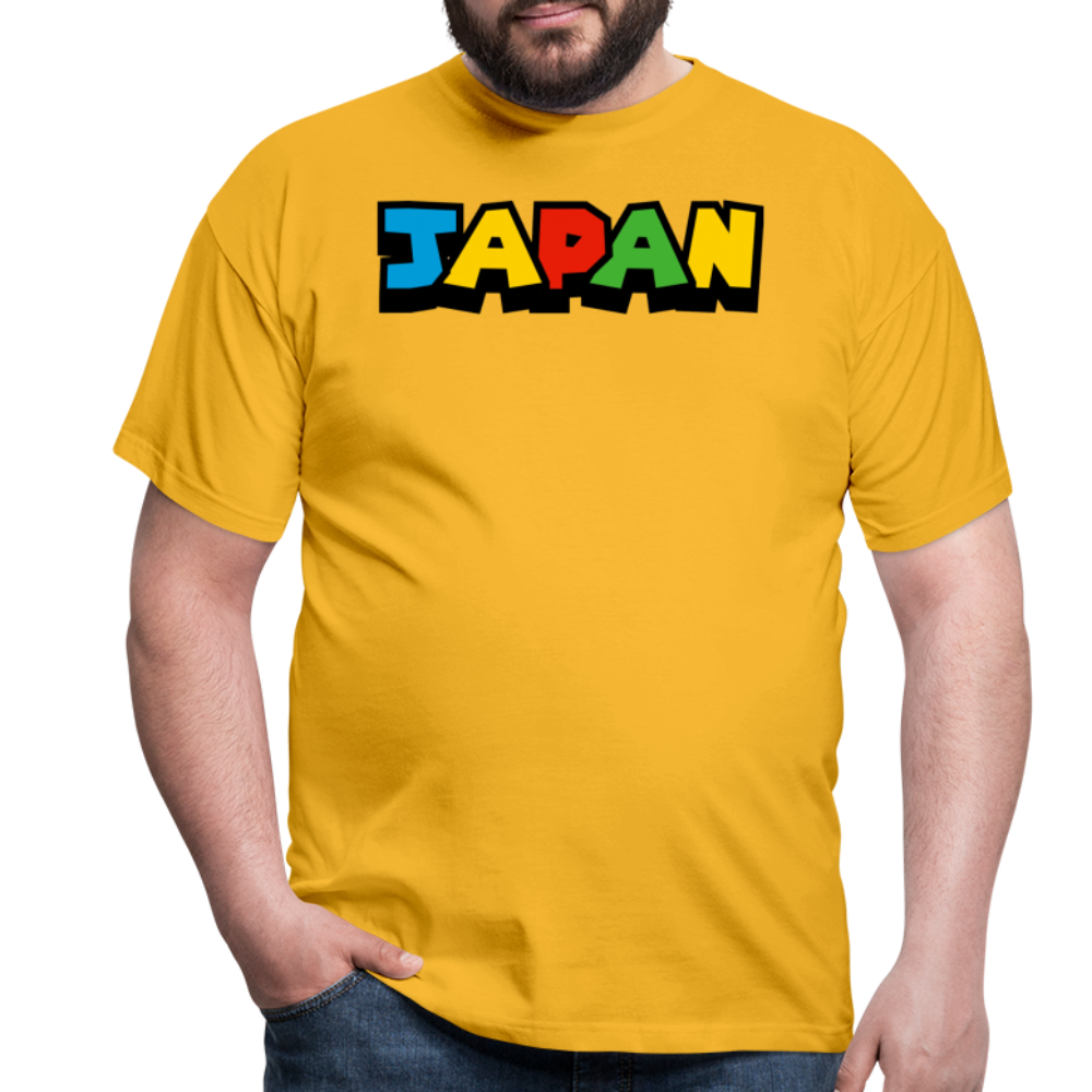 T-Shirt Japan "Mario Style" - Gelb
