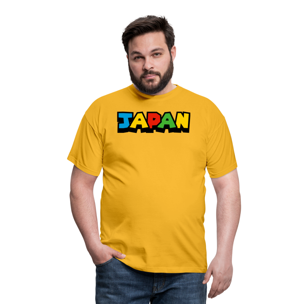 T-Shirt Japan "Mario Style" - Gelb