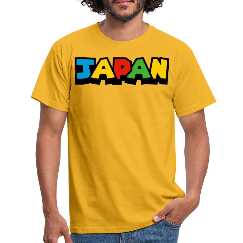 T-Shirt Japan "Mario Style" - Gelb