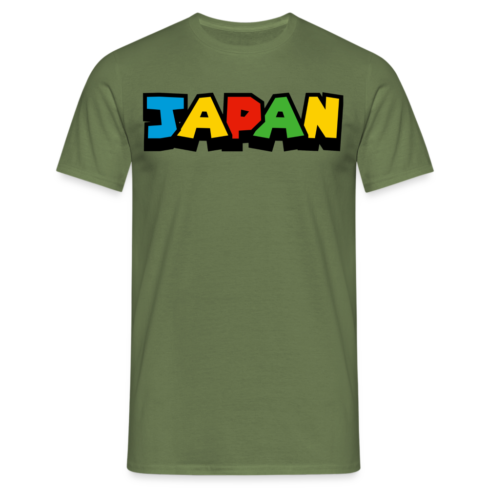 T-Shirt Japan "Mario Style" - Militärgrün