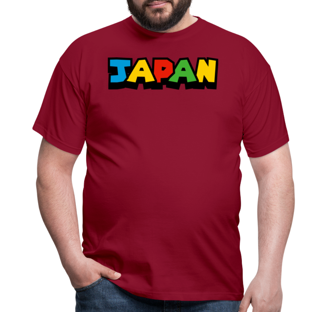 T-Shirt Japan "Mario Style" - Ziegelrot