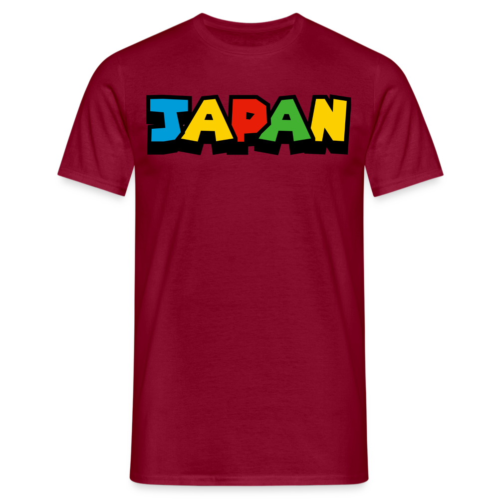 T-Shirt Japan "Mario Style" - Ziegelrot