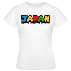 T-Shirt Ladies Japan "Mario Style" - Weiß