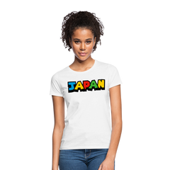 T-Shirt Ladies Japan "Mario Style" - Weiß