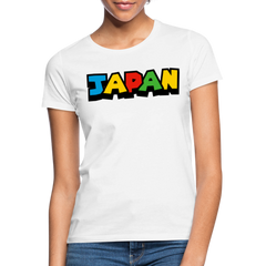T-Shirt Ladies Japan "Mario Style" - Weiß