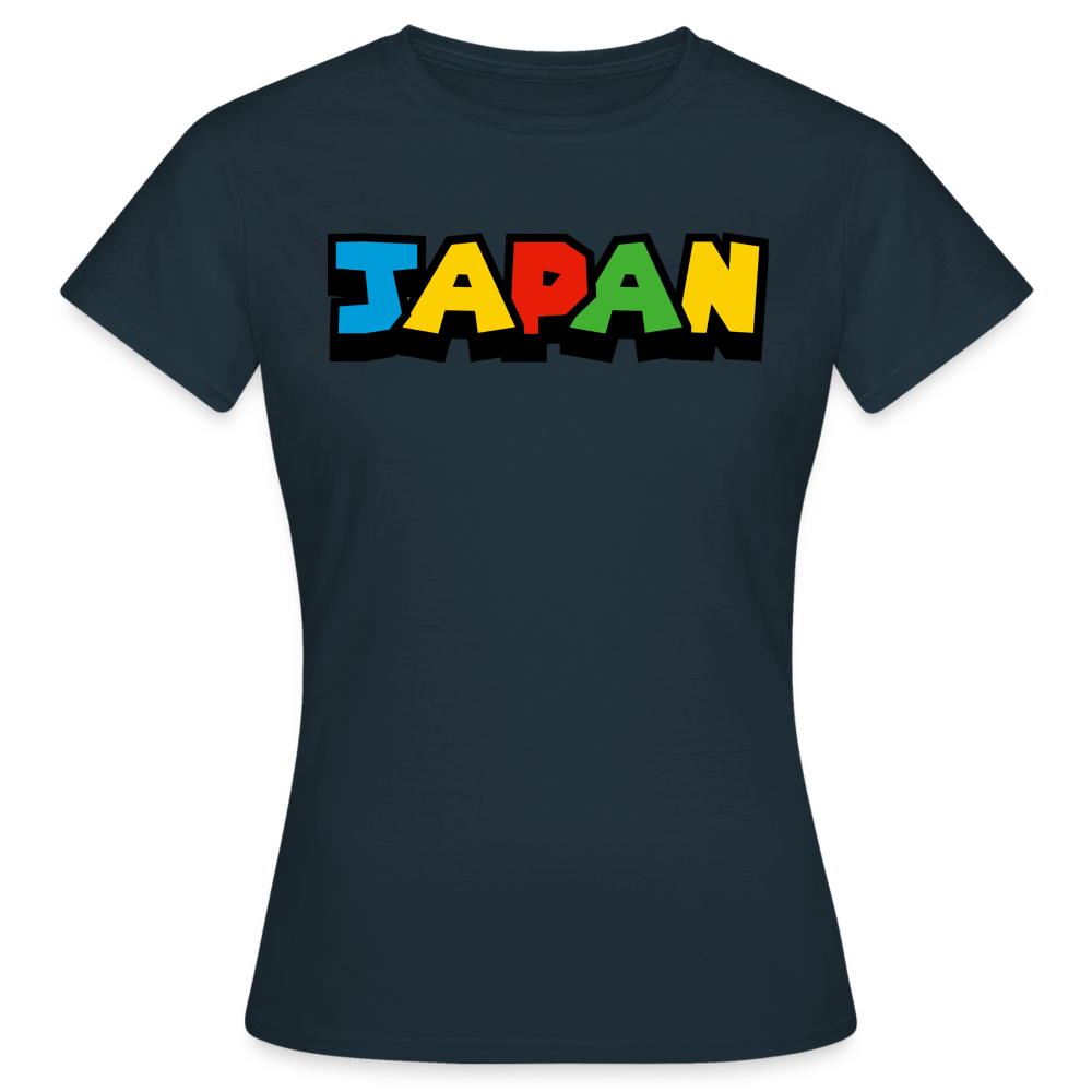 T-Shirt Ladies Japan "Mario Style" - Navy