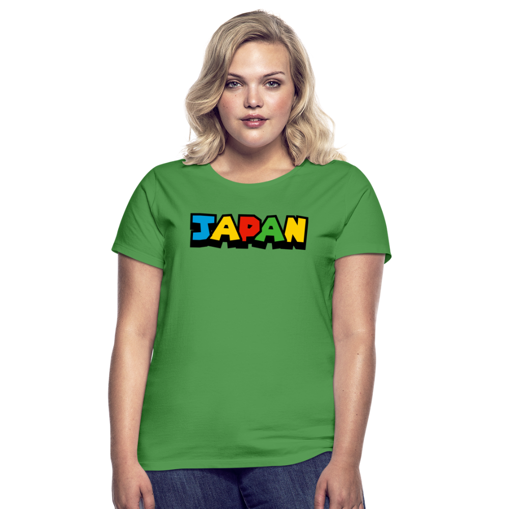 T-Shirt Ladies Japan "Mario Style" - Kelly Green