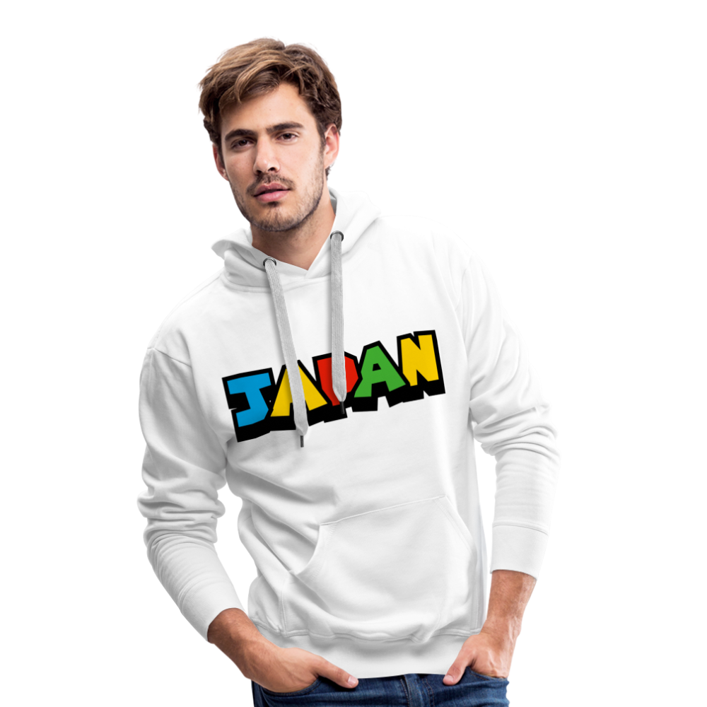 Hoodie Japan "Mario Style" - Weiß